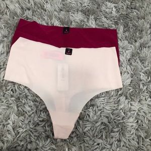 NEW LA SENZA HOT PINK RHINESTONE UNDERWEAR BRIEF SIZE , MEDIUM